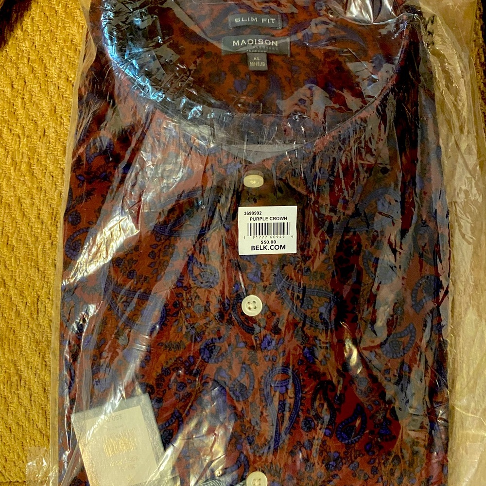 Mens long sleeve shirt